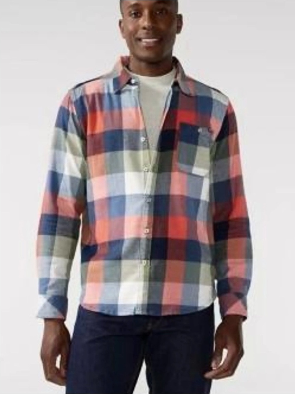 NWT Chubbies The iplaid Stretch Flannel Plaid Shirt